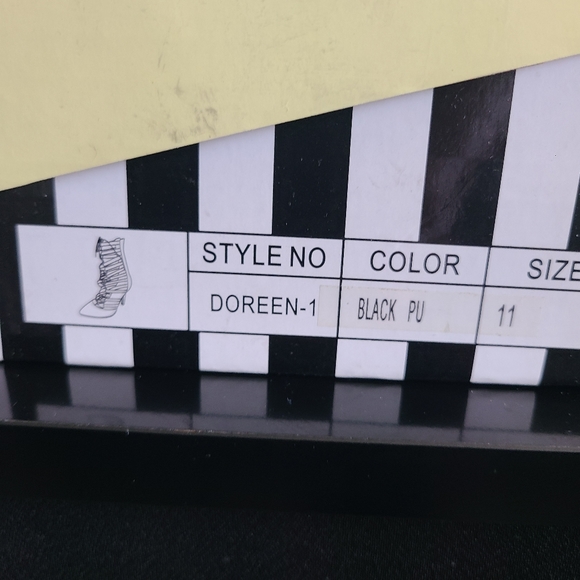 Womens Heels Black size 11 - Picture 5 of 6